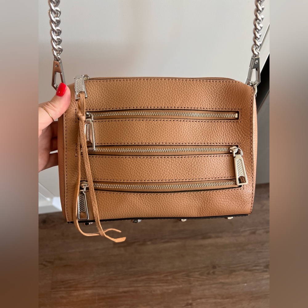 Rebecca Minkoff Tan Leather Crossbody Bag
